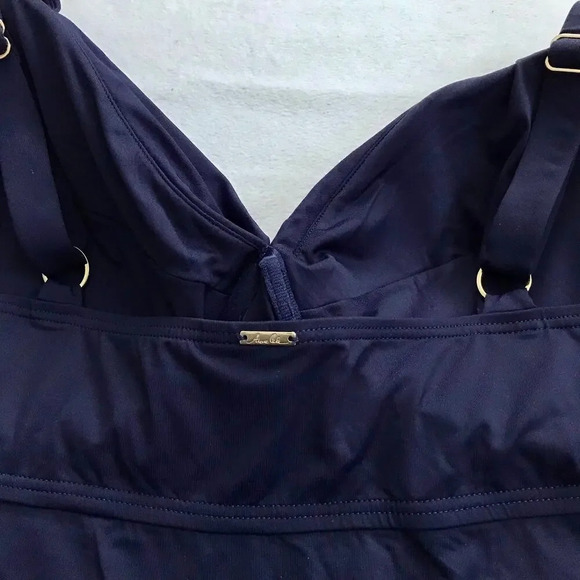 Anne Cole NWT 2 Piece Swimwear Women 24W - Picture 7 of 15